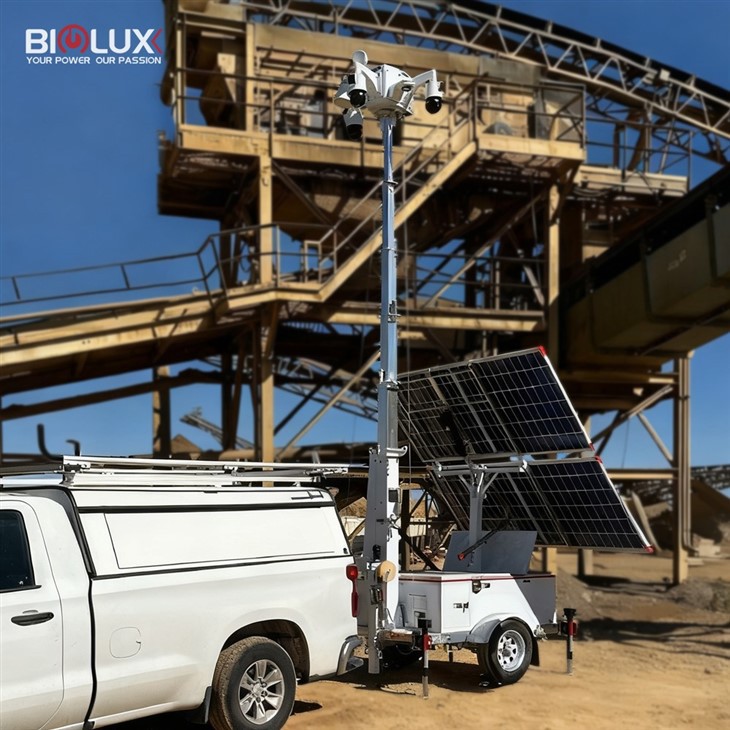 Mobile CCTV Tower For AI And Commercial Spaceflight best